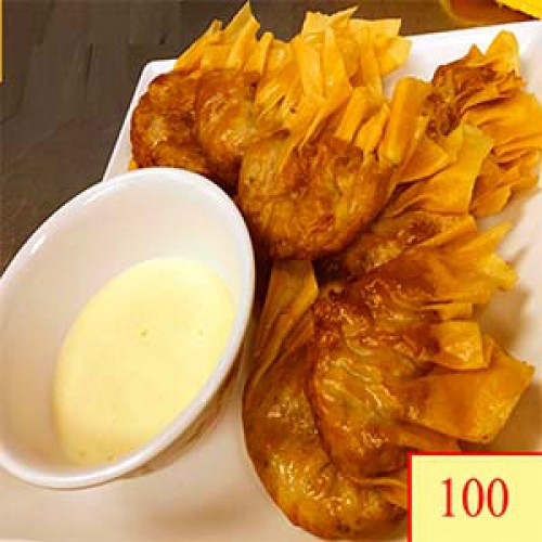 100. HOÀNH THÁNH CHIÊN - DEEP FRIED WONTON